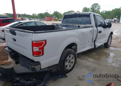 2018 Ford F-150 Xl from USA, damaged, VIN 1FTMF1CB6JKC60606